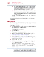 Preview for 170 page of Toshiba Satellite Pro U300-RW1 User Manual