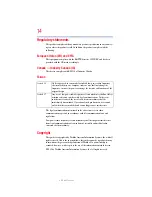 Preview for 14 page of Toshiba Satellite Pro U800 Series User Manual