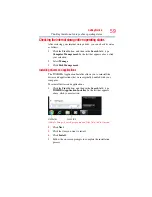 Preview for 59 page of Toshiba Satellite Pro U800 Series User Manual