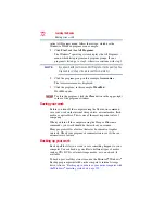 Preview for 72 page of Toshiba Satellite Pro U800 Series User Manual