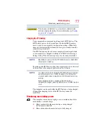 Preview for 77 page of Toshiba Satellite Pro U800 Series User Manual