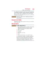 Preview for 83 page of Toshiba Satellite Pro U800 Series User Manual