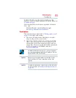 Preview for 85 page of Toshiba Satellite Pro U800 Series User Manual