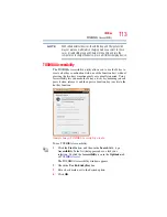 Preview for 113 page of Toshiba Satellite Pro U800 Series User Manual