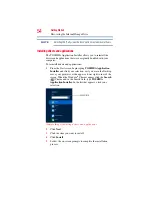 Предварительный просмотр 54 страницы Toshiba Satellite Pro U800t Series User Manual