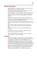 Preview for 17 page of Toshiba Satellite Pro U920t Series (Spanish) Manual Del Usuario