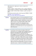 Preview for 27 page of Toshiba Satellite Pro U920t Series (Spanish) Manual Del Usuario