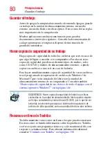 Preview for 80 page of Toshiba Satellite Pro U920t Series (Spanish) Manual Del Usuario