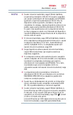 Preview for 117 page of Toshiba Satellite Pro U920t Series (Spanish) Manual Del Usuario