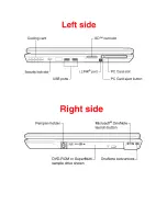 Предварительный просмотр 6 страницы Toshiba Satellite R10-S820 Specification Sheet