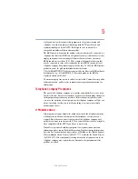 Preview for 5 page of Toshiba Satellite R20 Series User Manual