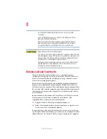 Preview for 8 page of Toshiba Satellite R20 Series User Manual