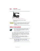 Preview for 54 page of Toshiba Satellite R20 Series User Manual