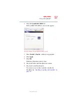 Preview for 57 page of Toshiba Satellite R20 Series User Manual