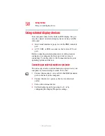 Preview for 58 page of Toshiba Satellite R20 Series User Manual