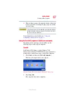 Preview for 67 page of Toshiba Satellite R20 Series User Manual