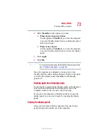 Preview for 73 page of Toshiba Satellite R20 Series User Manual