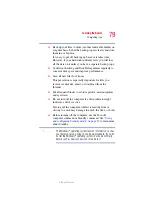 Preview for 79 page of Toshiba Satellite R20 Series User Manual