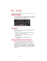 Preview for 80 page of Toshiba Satellite R20 Series User Manual