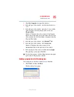 Preview for 85 page of Toshiba Satellite R20 Series User Manual