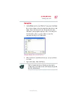 Preview for 87 page of Toshiba Satellite R20 Series User Manual