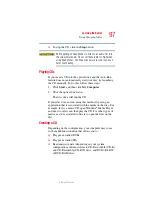 Preview for 97 page of Toshiba Satellite R20 Series User Manual