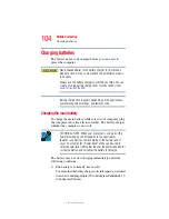 Preview for 104 page of Toshiba Satellite R20 Series User Manual