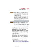 Preview for 119 page of Toshiba Satellite R20 Series User Manual