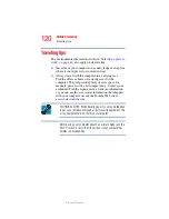 Preview for 120 page of Toshiba Satellite R20 Series User Manual