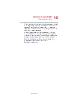 Preview for 147 page of Toshiba Satellite R20 Series User Manual