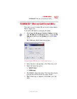 Preview for 167 page of Toshiba Satellite R20 Series User Manual