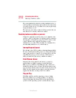 Preview for 212 page of Toshiba Satellite R20 Series User Manual