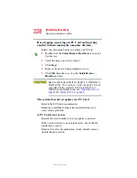 Preview for 228 page of Toshiba Satellite R20 Series User Manual