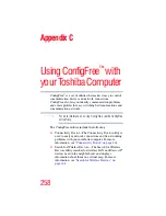 Preview for 258 page of Toshiba Satellite R20 Series User Manual