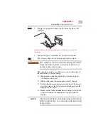 Предварительный просмотр 39 страницы Toshiba Satellite S40 User Manual