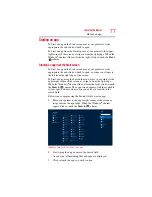 Предварительный просмотр 77 страницы Toshiba Satellite S40 User Manual