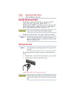 Предварительный просмотр 110 страницы Toshiba Satellite S40 User Manual