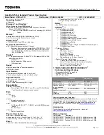 Preview for 1 page of Toshiba Satellite S75D-A Specifications