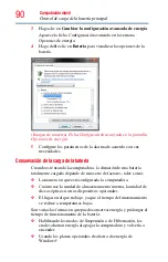Предварительный просмотр 90 страницы Toshiba Satellite serie U800W (Spanish) Manual Del Usuario