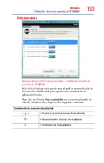 Предварительный просмотр 133 страницы Toshiba Satellite serie U800W (Spanish) Manual Del Usuario
