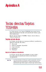 Предварительный просмотр 158 страницы Toshiba Satellite serie U800W (Spanish) Manual Del Usuario