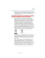 Preview for 11 page of Toshiba Satellite T110 (Spanish) Manual Del Usuario