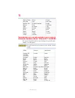 Preview for 16 page of Toshiba Satellite T110 (Spanish) Manual Del Usuario