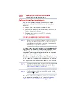 Preview for 130 page of Toshiba Satellite T110 (Spanish) Manual Del Usuario