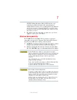 Preview for 7 page of Toshiba Satellite U200 Series User Manual