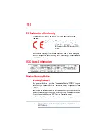 Preview for 10 page of Toshiba Satellite U200 Series User Manual