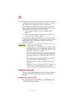 Preview for 20 page of Toshiba Satellite U200 Series User Manual