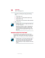 Preview for 58 page of Toshiba Satellite U200 Series User Manual