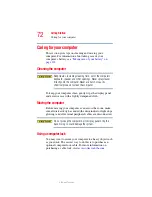 Preview for 72 page of Toshiba Satellite U200 Series User Manual