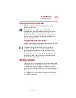 Preview for 79 page of Toshiba Satellite U200 Series User Manual